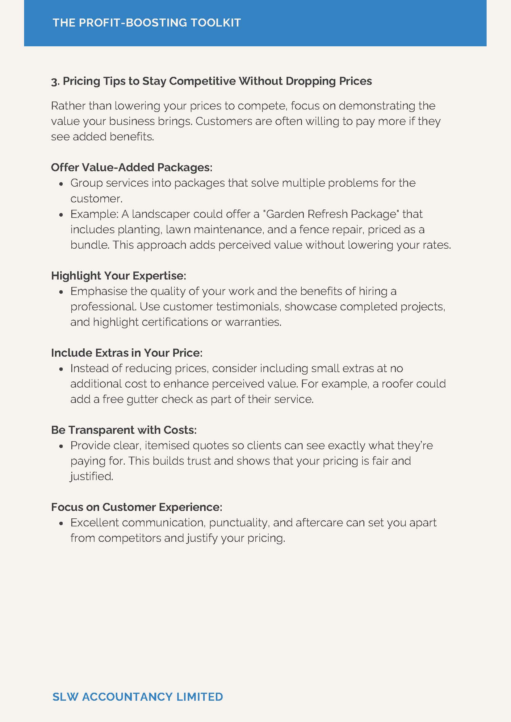An example page