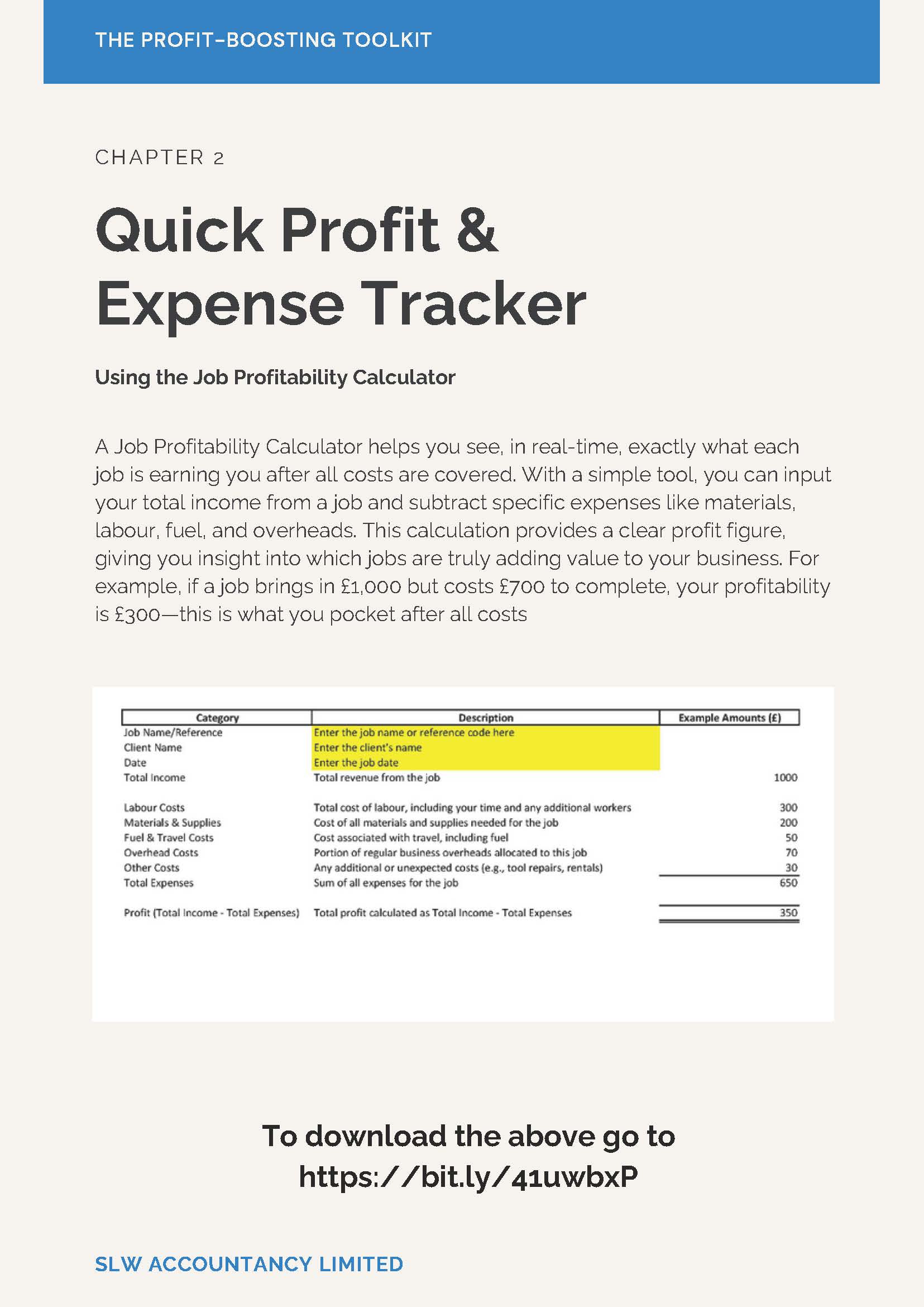 An example page